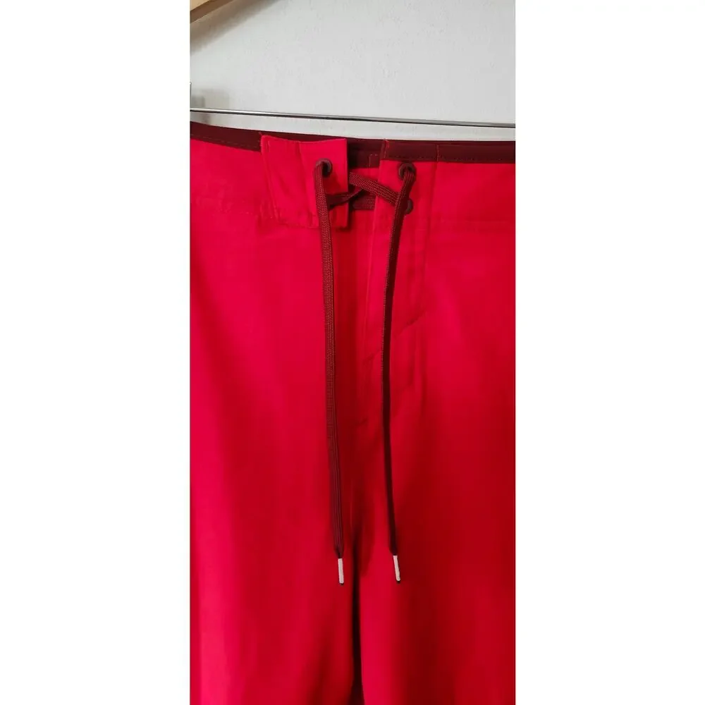 O'Neill Hyperfreak Boardshorts Lifeguard Red Men's Size 40 11